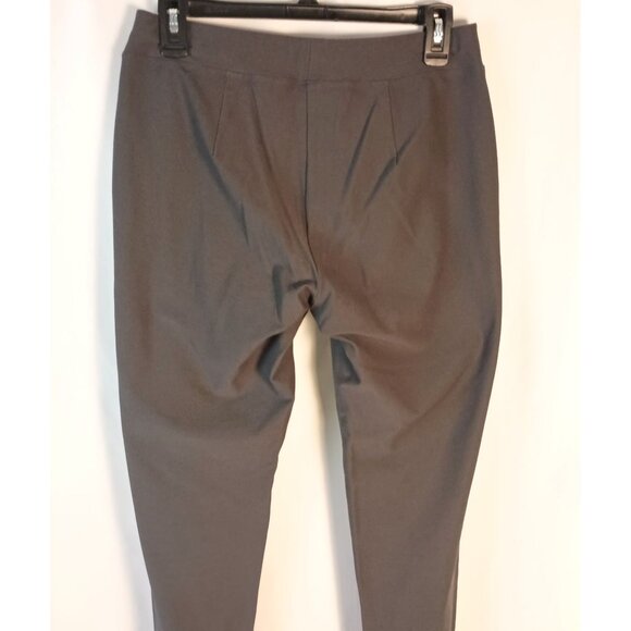 Eileen Fisher Washable Crepe Slim Leg Ankle Pants Gray XS Made in USA - Picture 6 of 6